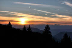 Sonnenuntergang in Obereggen - Latemar