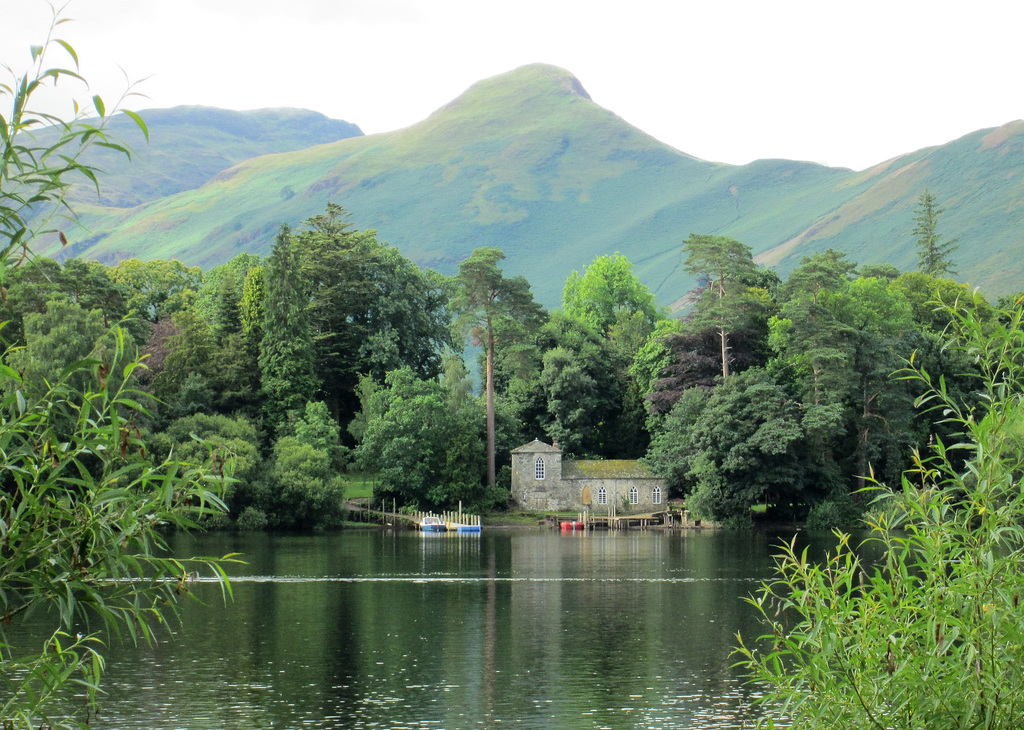 Boathouse, Lords Island, Derwentwater.