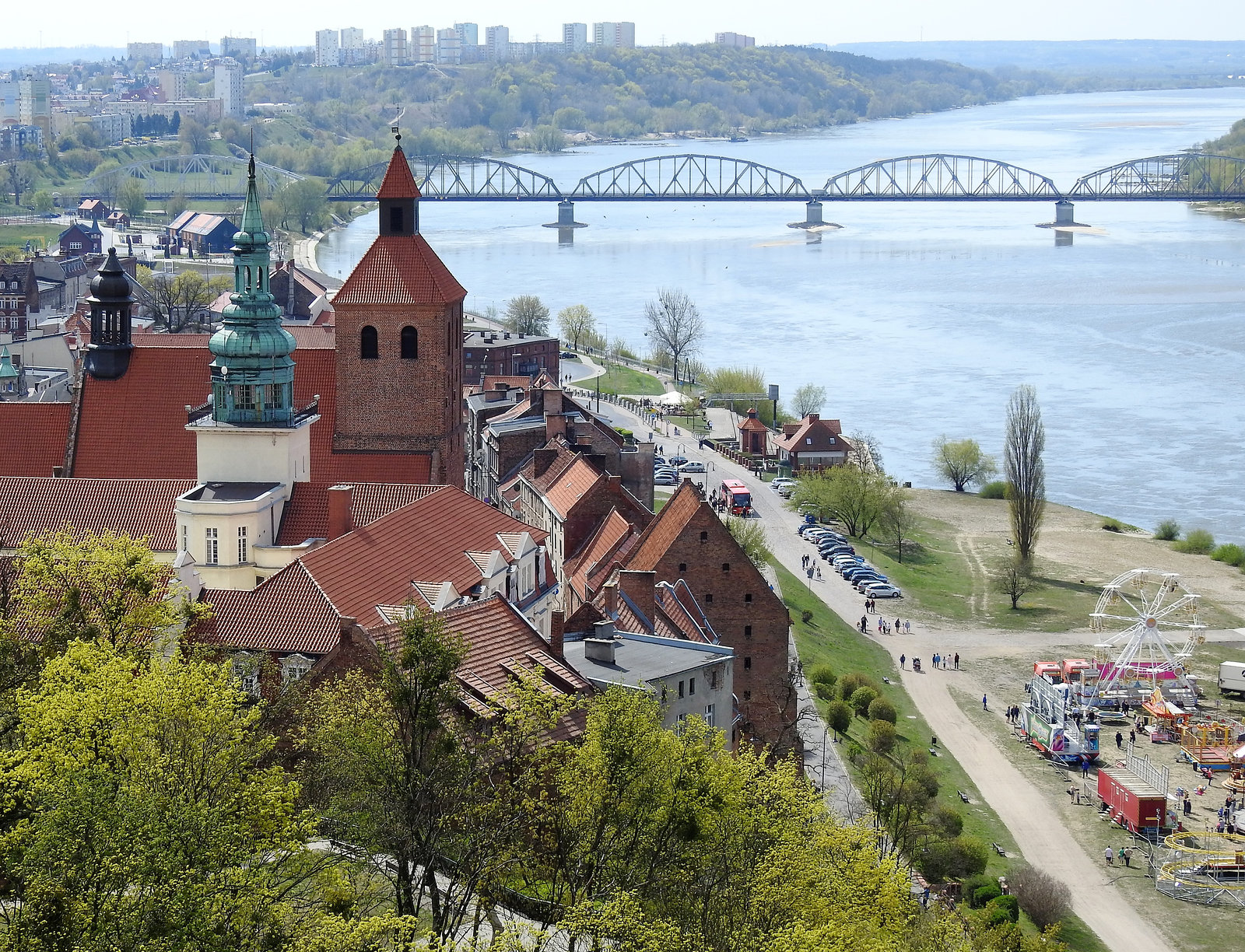 Weichselbrücke in Graudenz/Grudziądz