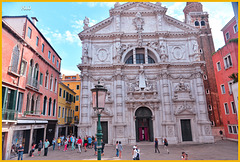 Iglesia de San Moises en Venecia