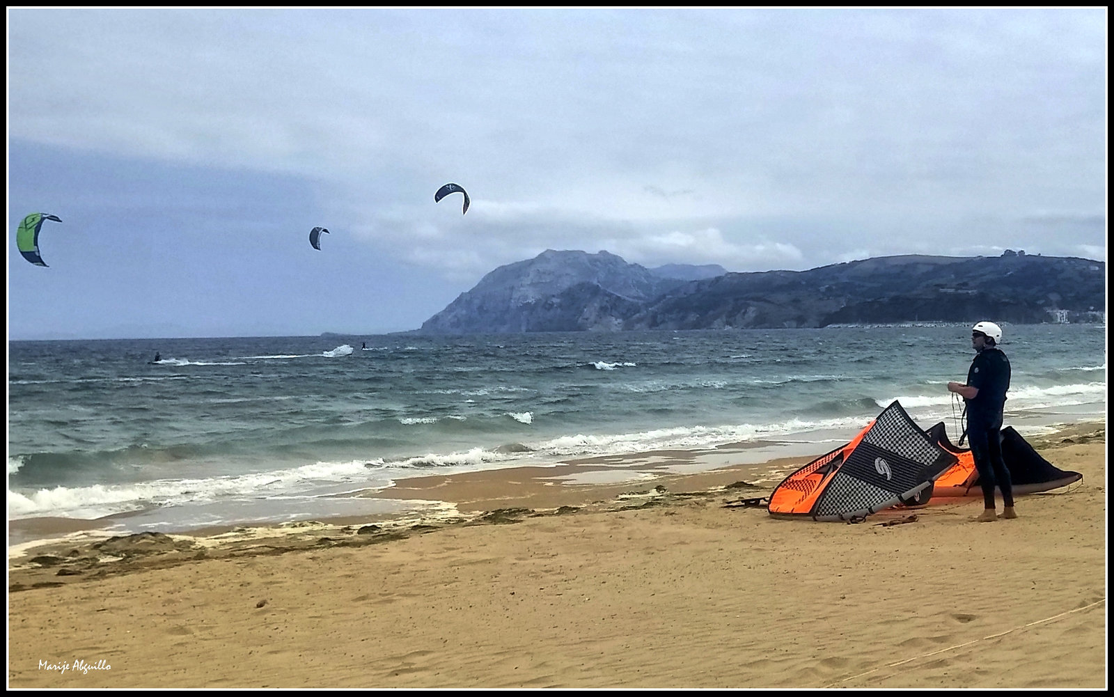 Kiteboarding en Laredo