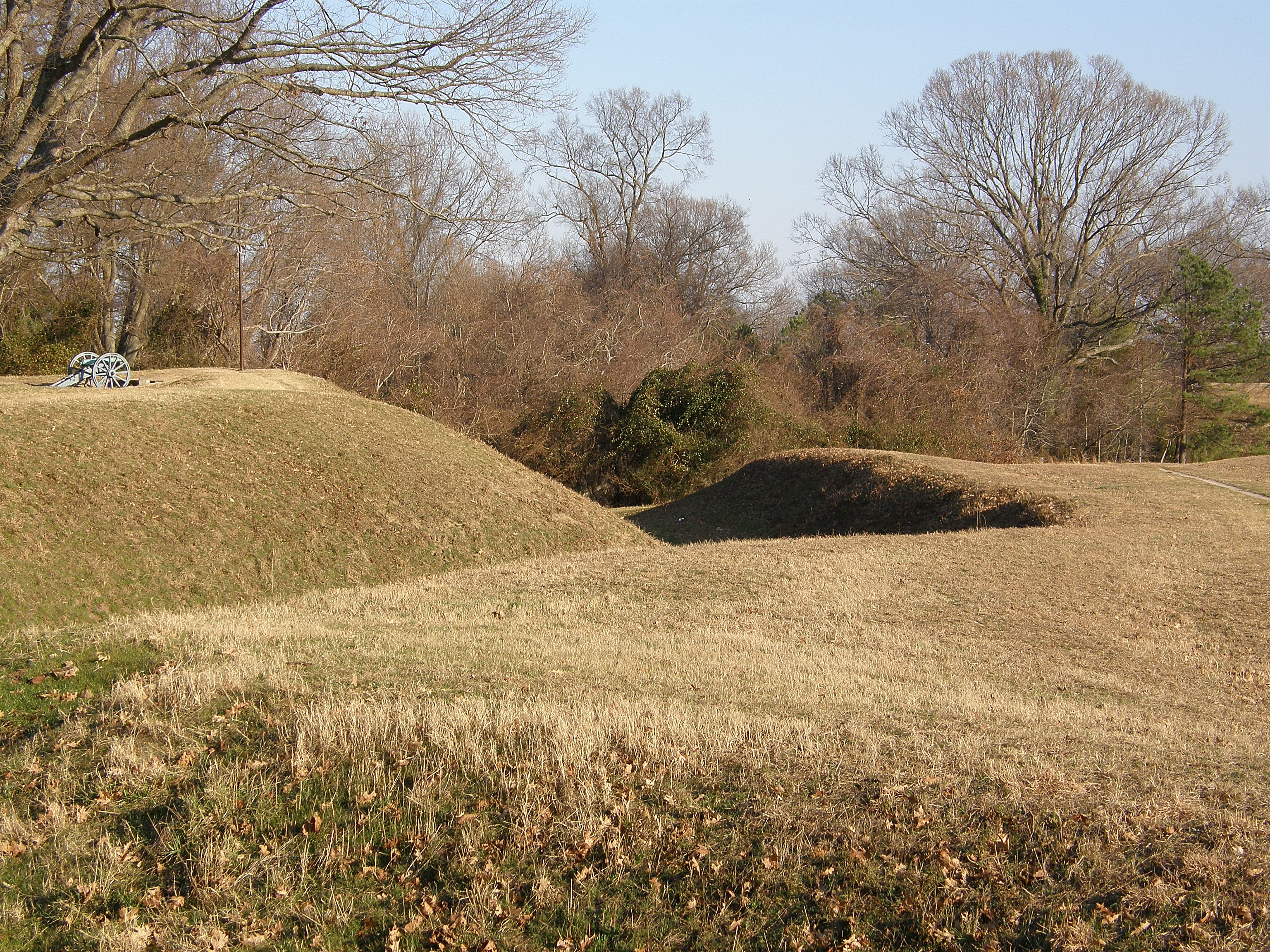 British Positions, Yorktown