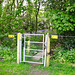 Footpath from Middleton entering Roger's Coppice June 2008