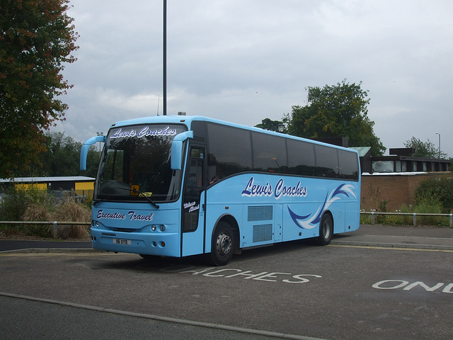 Lewis Coaches 116 XYD  (S72 UBO, B4 BCL, S4 GET) in Mildenhall - 21 Sep 2015 (DSCF1735)
