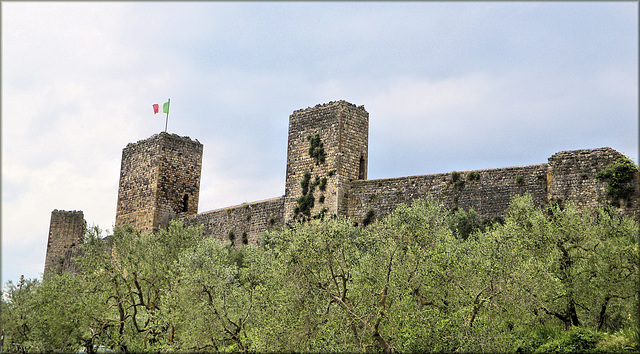 Monterigioni (I, Toscane) 20 mai 2011.