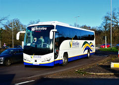 Whittles Coaches YX19 MLU at Fiveways, Barton Mills - 2 Jan 2022 (P1100384)