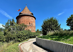 Burg(Schloss-)turm in Plau am See