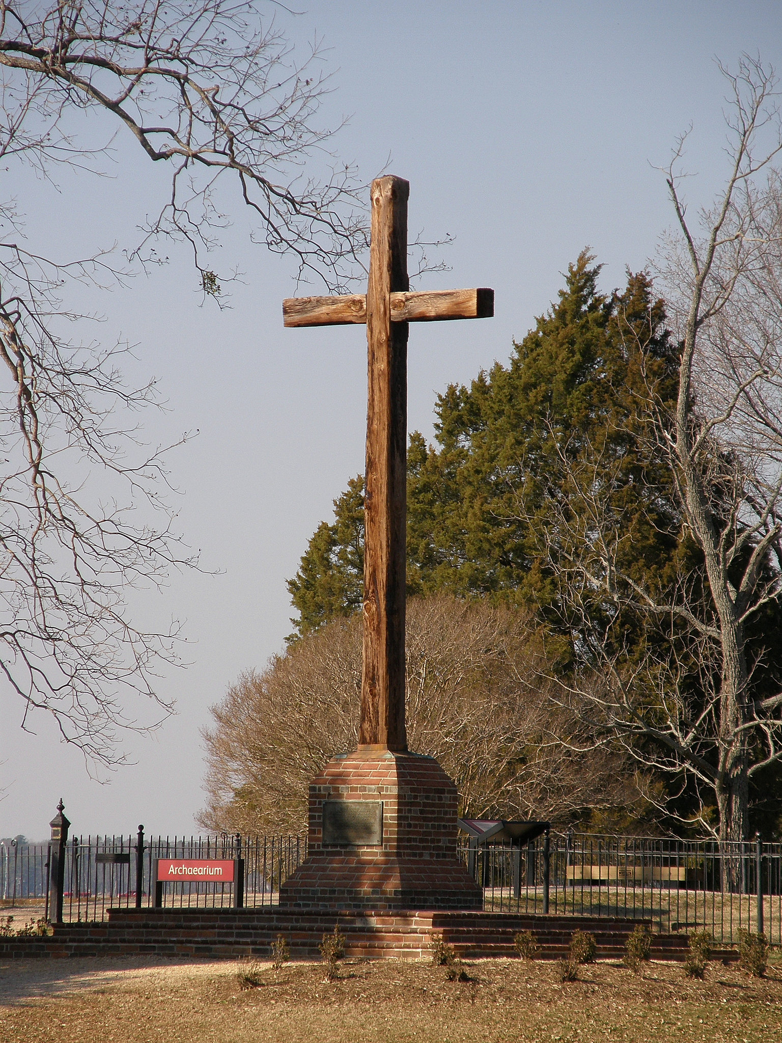 Jamestown Graveyard Marker