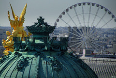 Le haut de l'Opéra Le haut de l'Opéra