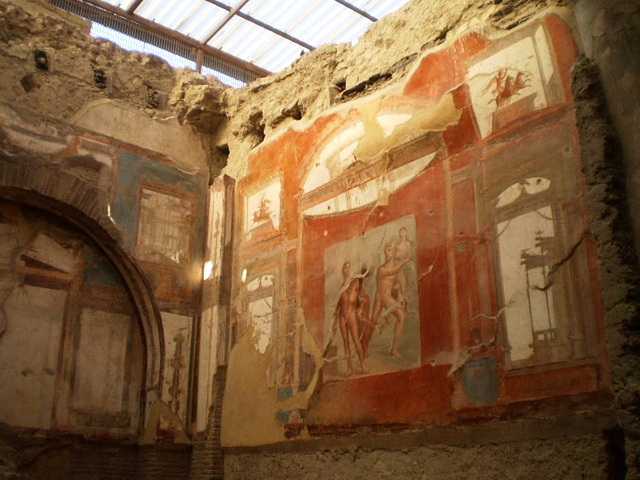 Frescoes in the Augusteum.