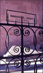 Grabmal Immanuel Kants in Königsberg - HFF