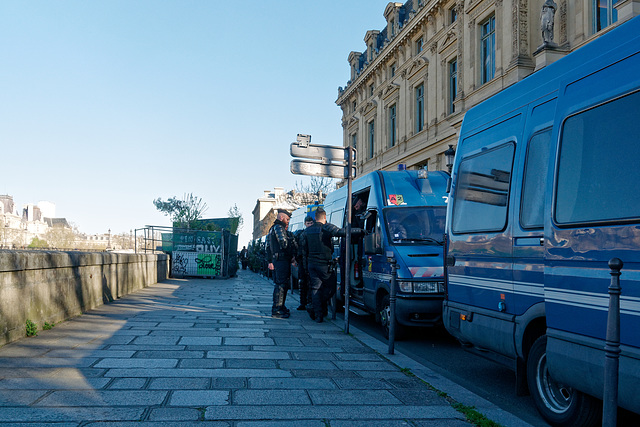 Ambiance bleue...