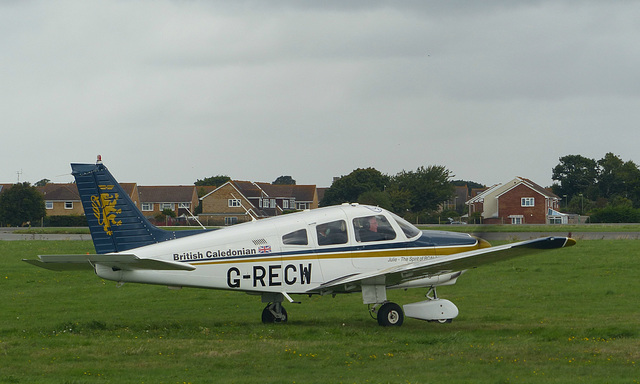 G-RECW at Solent Airport (2) - 27 August 2018