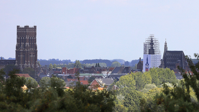 Rénovation du beffroi de Béthune