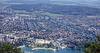 Agglomeration Biel-Nidau Port mit dem Nidau Büren-Kanal, links noch der alte Zielkanal