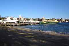 Ferry Docked At Manly