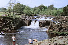 Rapids above High Force Waterfall, Teesdale (62 00)