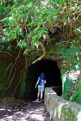 Am Eingang des Tunnels - da war die Welt noch in Ordnung