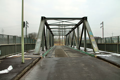 Seestraße, Brücke über der Bahnstrecke (Hagen-Hengstey) / 3.03.2018