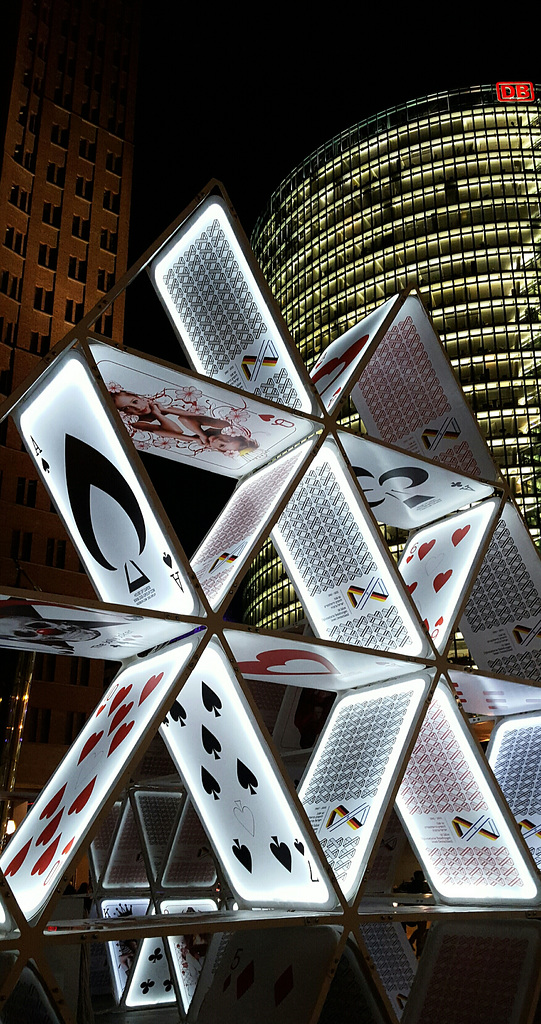 House of cards. Potsdamer Platz. 201510