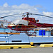 Helicopter on the back of a yacht - Pier 8