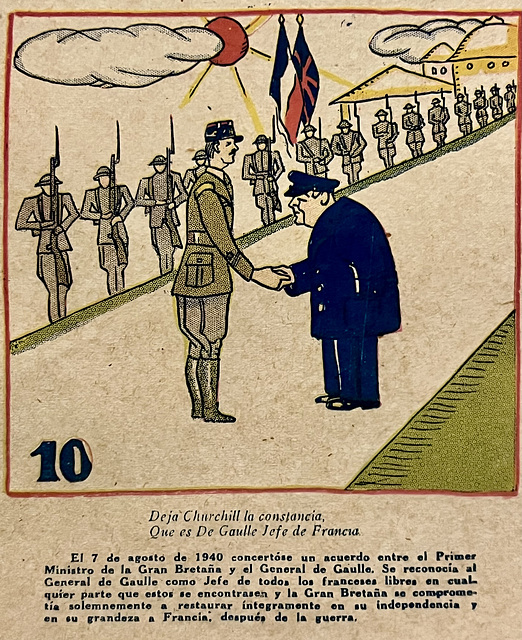 Paris 2024 – Invalides – Musée de l’Ordre de la Libération – Churchill states that De Gaulle is the leader of France