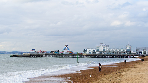 A Deserted South Parade Pier, Southsea, Hampshire