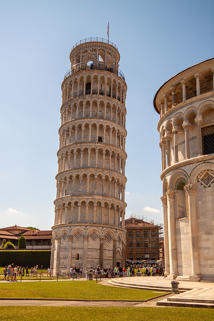 The leaning tower, Pisa