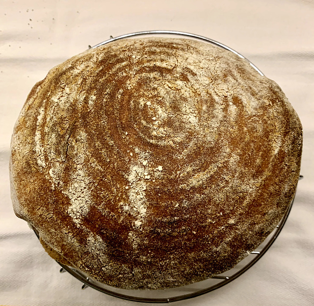 Bread, Spelt Sourdough, Rosemary, Poppy, pumpkin, and Pecans