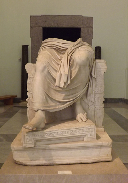 Jupiter Enthroned in the Naples Archaeological Museum, July 2012