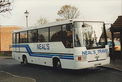 Neal’s Travel G642 WMG at Mildenhall - Nov 1995 (294-07)