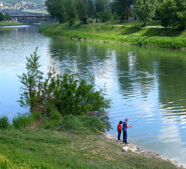 fishing with grandpa