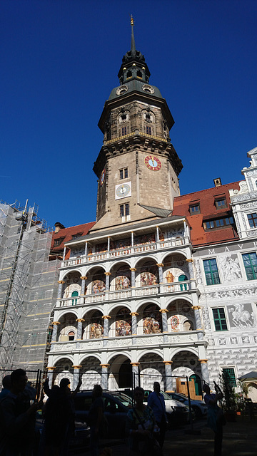 Resindenzschloss-Innenhof, Dresden