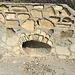 Eroding sandstone wall