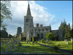 Buckden village church