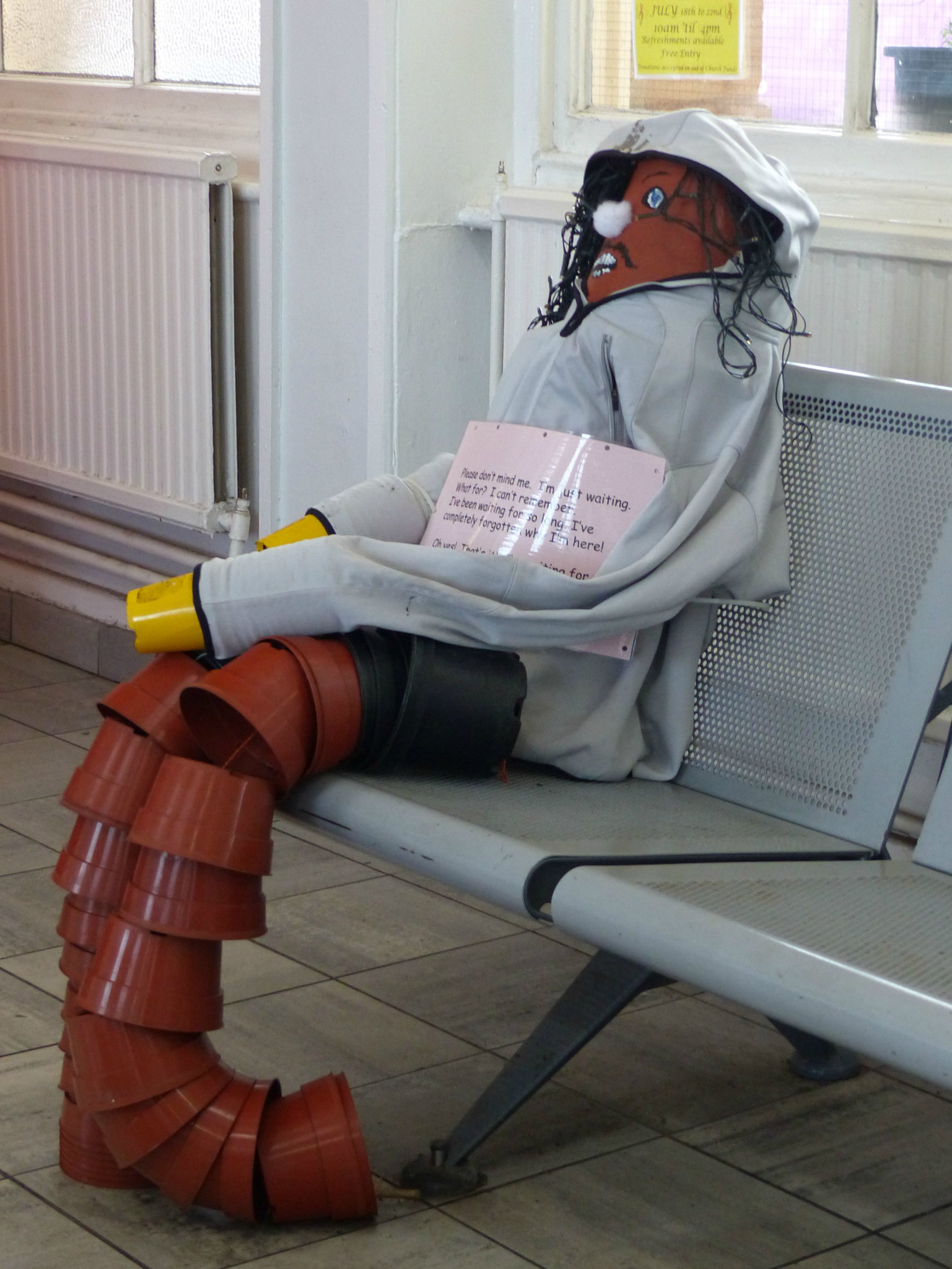 Flowerpot Person (1) - 12 July 2015