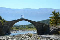 Albania, Standing on the Top of the Kadiut Bridge