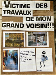 Paris 2024 – Victime des travaux de mon grand voisin!!!