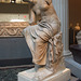 Marble Statue of a Seated Muse in the Metropolitan Museum of Art, January 2012