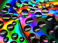 Rainbow drops