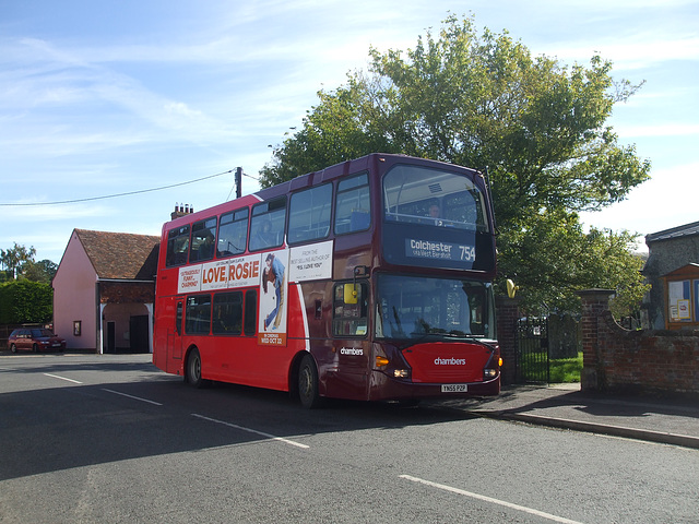 DSCF1742 Chambers (Go-Ahead) YN55 PZP in Bures - 24 Sep 2015