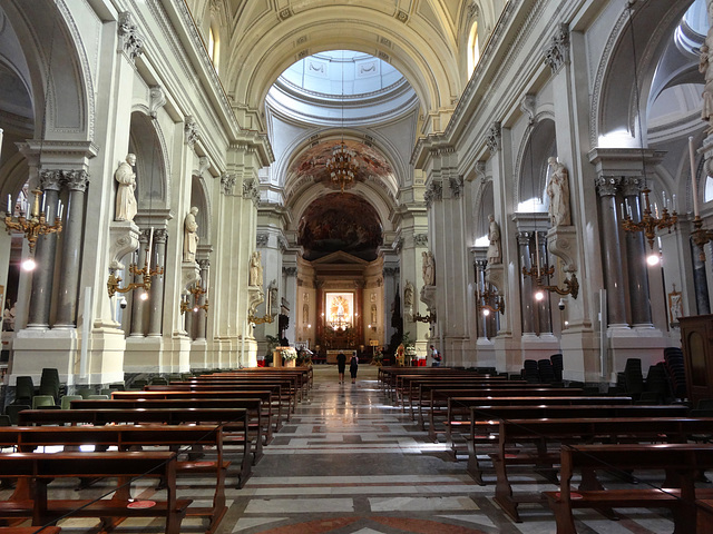 Inside Palermo Cathedral