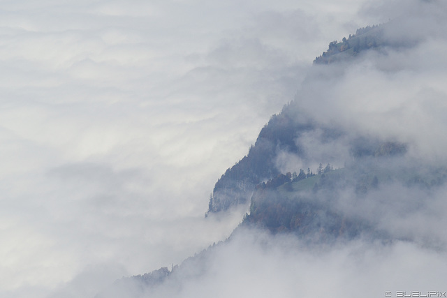 Blick vom Chäserrugg ins Tal (© Buelipix)