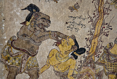 Puri Klungkung - Wayang painting