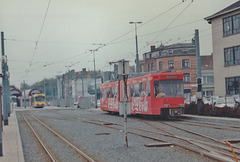 De Lijn tram 6017 at Oostende  - 25 Apr 1997