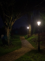 Jan 11: churchyard path