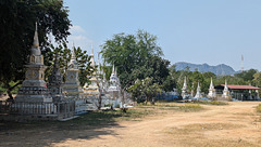 Cemitério dos monges budistas / Cimetière de moines bouddhistes