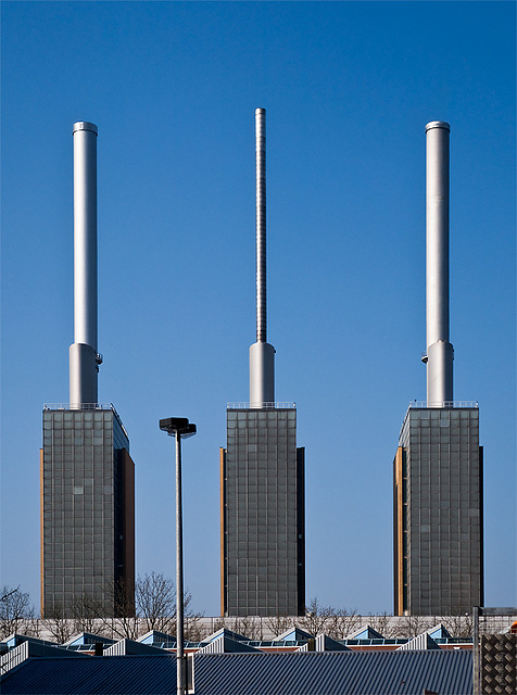 combined heat and power station, Hannover-Linden