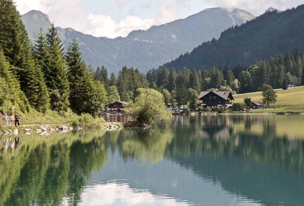 Der Vilsalpsee im Tannheimertal