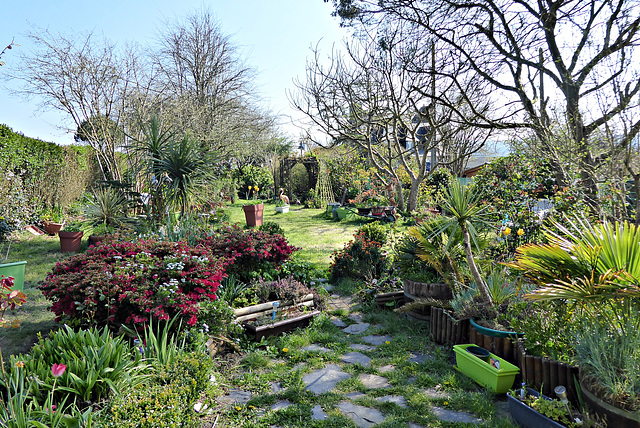 le jardin de mon épouse